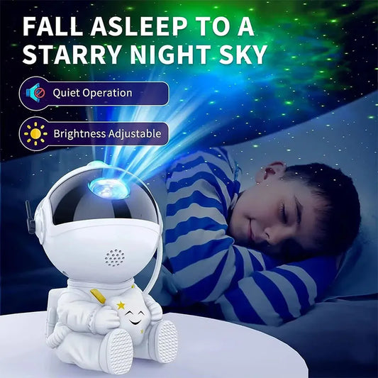 RoomyGoods™ Galaxy Star Projector LED Night Lamp Starry Sky